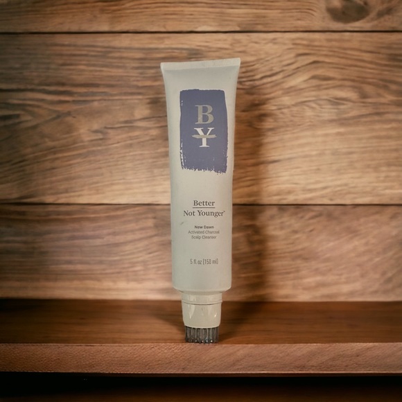 USED ONCE BETTER NOT YOUNGER FULL SIZE NEW DAWN ACTIVE CHARCOAL SCALP CLEANSER - Picture 1 of 2